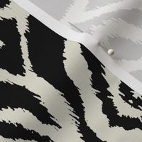 wild ikat Black and white