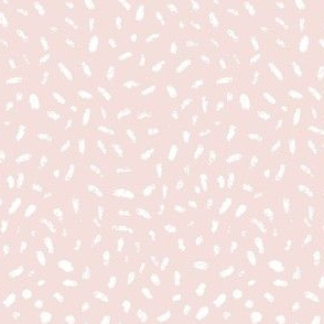 Pink and white textured confetti