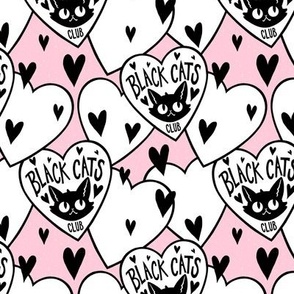 Black Cats Club - Pink Small