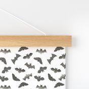 Small / Halloween Watercolor Bats