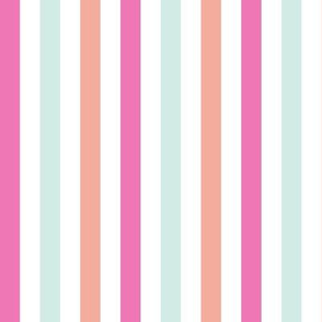Pink and Blue Stripe 