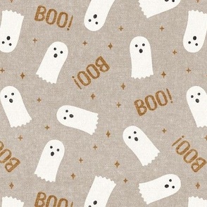 Ghost - Boo! - pewter halloween - LAD21