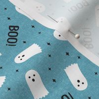 (small scale) Ghost - Boo! - blue halloween - LAD21