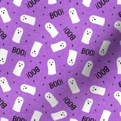 (small scale) Ghost - Boo! - purple halloween - LAD21
