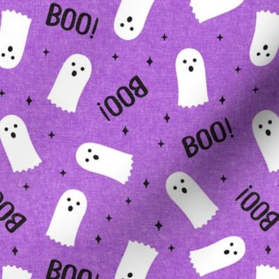 Ghost - Boo! - purple halloween - LAD21