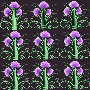 Art nouveau chives 