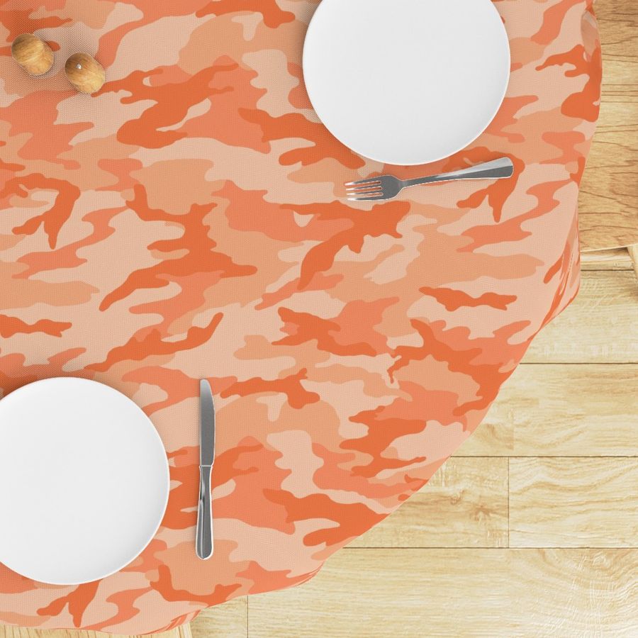 camo orange - peach / Anti Camo for marine visibility