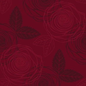Red Wallpaper and Home Decor | Spoonflower