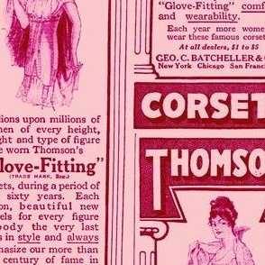 Thomson's Glove-Fitting Corsets 1914 ad