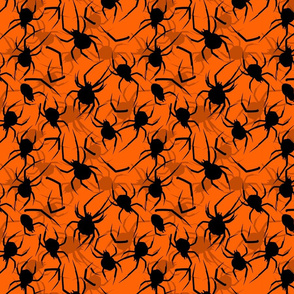 Halloween Spider Parts Orange