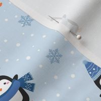 Holiday Winter Penguins