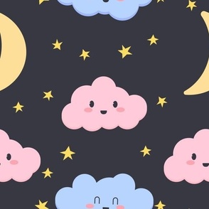 Sweet Dreams - Cute Night Sky