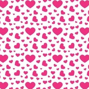 Hot Pink Hearts