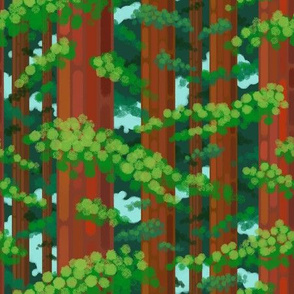 Redwood Forest: Dense