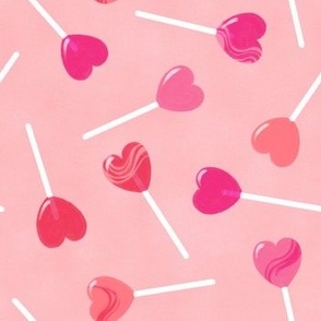 LolliHearts: Scattered (Red & Pink)