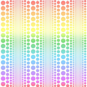 Reversed Rainbow Infinity Dots