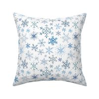 Watercolor Snowflakes