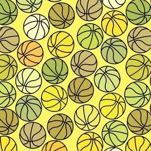 Basketballs Yellows