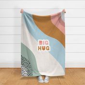 2yd "Big Hug" Panel (2yd Blanket or quilt panel with cut lines)