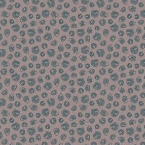 tree shell sponge two tone taupe teal small scale