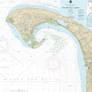 Provincetown nautical map