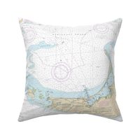 Nantucket nautical map