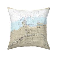 Chicago nautical map