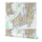 Newport, Rhode Island nautical map