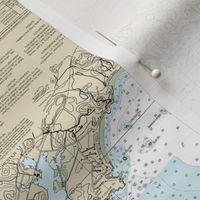 Cape Ann, Massachusetts nautical map