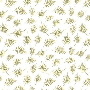 Green Leafy Fern Seamless Pattern