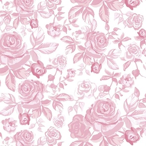 faded roses_pink color