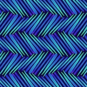 Gradients stripes bluegreen