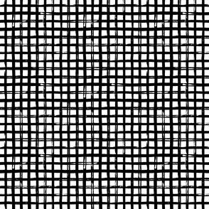 Black and White Grid Squares