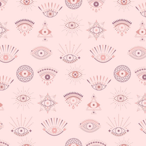 Download Evil Eye On Pink Wallpaper  Wallpaperscom
