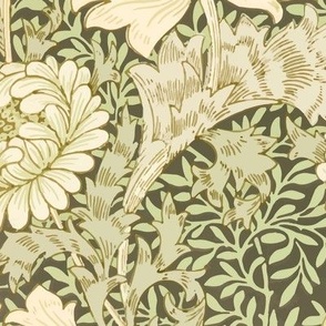 Chrysanthemum-William Morris Lrg scale