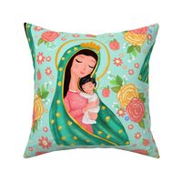 Our Lady with Baby Jesus Pattern