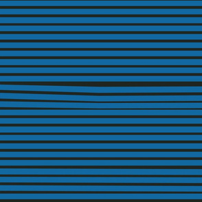 Venetian Stripe — blue & ash