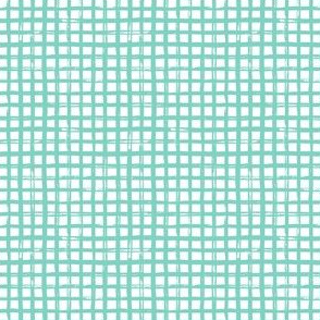 Light Aqua Grid Squares