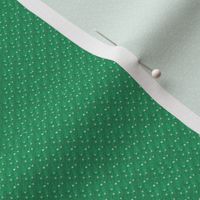Green with White Mini Dots