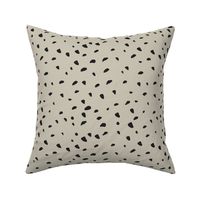  Boho Abstract Dots On Beige