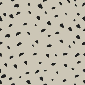  Boho Abstract Dots On Beige