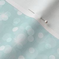 Sparkly Bokeh Pattern - Light Cyan Color