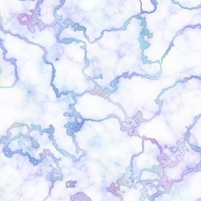 Etched Vein Marble Texture - Magical Unicorn Color Palette
