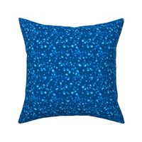 Small Sparkly Bokeh Pattern - Blue Color
