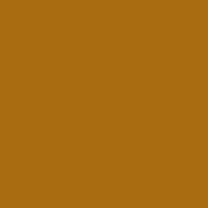 RW11.3 - Orange-Brown Solid aka Russet -  hex a86b0f