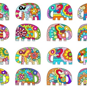 MB_Atelier_60_16 Elephants Pattern