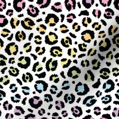Rainbow Leopard (Pastel)