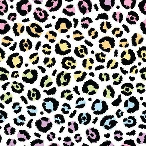 Rainbow Leopard (Pastel)