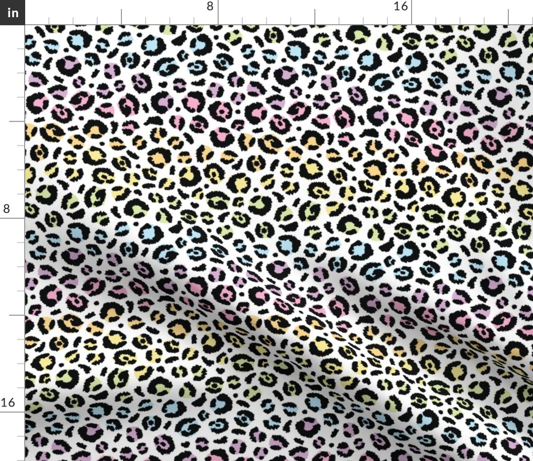 Rainbow Leopard (Pastel)