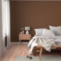 RW13.2 - Earthy Orange-Brown Solid -  hex 794f34